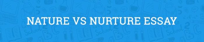 titles for nature vs nurture essay