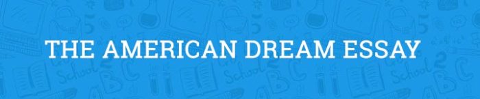 american dream essay hook