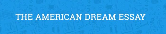 the american dream thesis