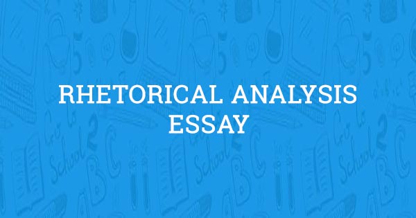 how to write a rhetorical essay for kindergarten