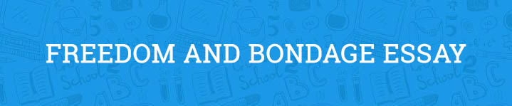 freedom and bondage essay