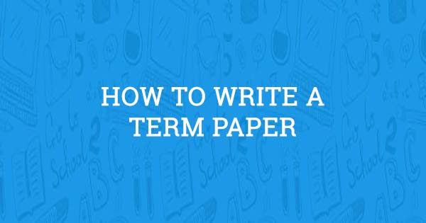 Term papers cheap