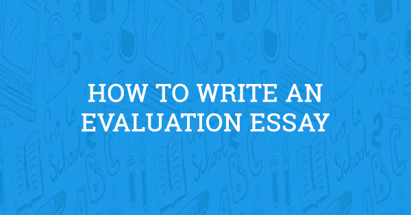 essay evaluation form