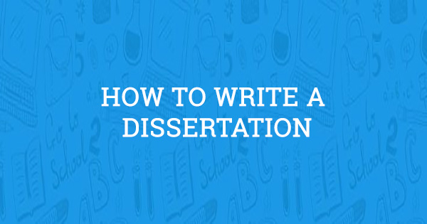 Original dissertation writing