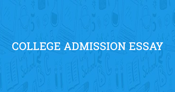 College admission writing service