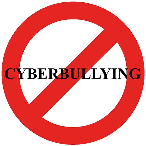 "no cyberbullying" warning sign